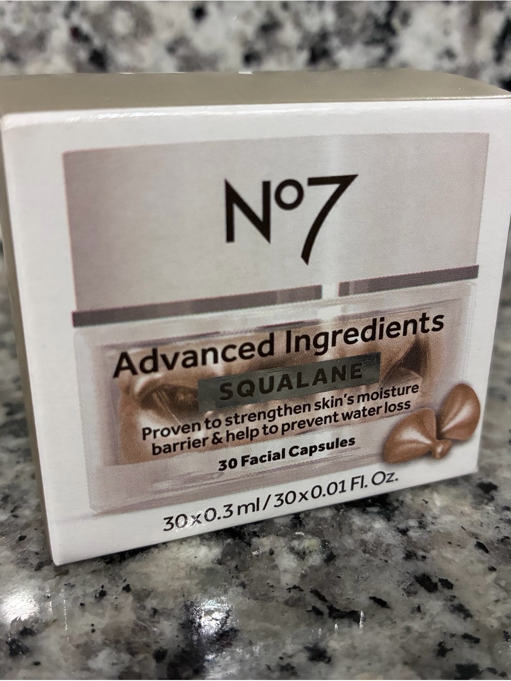 Advanced Ingredients Squalane Facial Capsules — Bronze